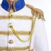 imageIDOPIP Boys Prince Charming Costume Prince Dress up Medieval Royal Prince Outfit Costume for Toddler Kid Boy HalloweenCosplayRoyal Blue 5pcs