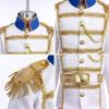 imageIDOPIP Boys Prince Charming Costume Prince Dress up Medieval Royal Prince Outfit Costume for Toddler Kid Boy HalloweenCosplayRoyal Blue 5pcs