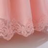 imageIDOPIP Flower Girl Lace Dress for Kids Wedding Pageant Formal Party Long Gown Princess First Communion Maxi Tulle DressesPink