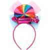 imageIDOPIP Rainbow Candy Tutu Dress for Girls 310Y Candy Princess Costume with Headband for Halloween Birthday Party Dress upLong Sleeve