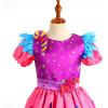 imageIDOPIP Rainbow Candy Tutu Dress for Girls 310Y Candy Princess Costume with Headband for Halloween Birthday Party Dress upShort Sleeves