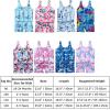 imageKids Baby Girls Float Suit with Adjustable Buoyancy Floral Floatation Swimsuit Floating Swimwear Bathing Suit Toddler Float Swim Vest with 8 Removable Buoyancy Sticks PinkBlue Floral 34 Years