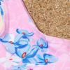 imageKids Baby Girls Float Suit with Adjustable Buoyancy Floral Floatation Swimsuit Floating Swimwear Bathing Suit Toddler Float Swim Vest with 8 Removable Buoyancy Sticks PinkBlue Floral 34 Years