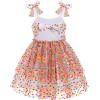 imageBaby Girls Tutu Dress Summer Sleeveless Backless Princess Birthday Party Dresses Sequin Ruffle Tulle Bowknot SundressColorful Confetti