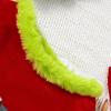 imageIDOPIP Christmas Dress for Toddler Girls Santa Claus Dress Long Sleeve Velvet Belted Dress Holiday Party Ruffle Tulle DressGreen