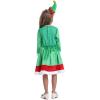 imageIDOPIP Kids Boys Girls Christmas Santa Elf Reindeer Costume Fancy Dress up Cosplay Xmas Holiday Party Dress Outfit with HatGreen Elf Santa  Girls