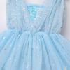 imageIDOPIP Sparkle Sequin Tutu Dress for Girls Birthday Glitter Tulle Formal Prom Pageant Mesh Ruffle DressBlue