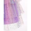imageIDOPIP Toddler Baby Girl Sequin Butterfly Tutu Dress Summer Sleeveless Smocked Backless Princess Birthday Party Tulle DressesPurple