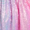 imageIDOPIP Toddler Baby Girls Sequin Ombre Dress Rainbow Princess Birthday Party Sparkly Dresses Pageant Wedding Tutu Gown 9M6TPink