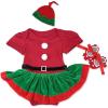 Red + Green Short Sleeve 3pcs