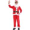 imageIDOPIP Kids Boys Girls Christmas Santa Elf Reindeer Costume Fancy Dress up Cosplay Xmas Holiday Party Dress Outfit with HatRed Santa Claus  Boys