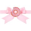 imageIDOPIP Baby Girls Donut Ice Cream Tutu Dress Summer Sleeveless Strap Backless Princess Birthday Party Dresses with HeadwearPink Donut