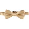 imageIDOPIP Cake Smash Outfit Boys Suspender Bow Tie Set with Birthday Hat Formal Tuxedo Suit for Kids Baby Photo Shoot CostumeCoffee