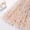 imageIDOPIP Flower Girls Sequin Butterfly Dot Tutu Dress for Kids Baby First Communion Wedding Princess Birthday Party DressesApricot Dots  Kids Dress