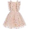 imageIDOPIP Flower Girls Sequin Butterfly Dot Tutu Dress for Kids Baby First Communion Wedding Princess Birthday Party DressesApricot Dots  Kids Dress