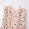 imageIDOPIP Flower Girls Sequin Butterfly Dot Tutu Dress for Kids Baby First Communion Wedding Princess Birthday Party DressesApricot Dots  Kids Dress