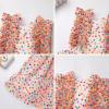 imageIDOPIP Flower Girls Sequin Butterfly Dot Tutu Dress for Kids Baby First Communion Wedding Princess Birthday Party DressesColorful Dots