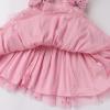 imageIDOPIP Flower Girls Sequin Butterfly Dot Tutu Dress for Kids Baby First Communion Wedding Princess Birthday Party DressesPink Dots  Kids Dress