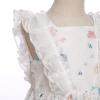 imageIDOPIP Flower Girls Sequin Butterfly Dot Tutu Dress for Kids Baby First Communion Wedding Princess Birthday Party DressesWhite Butterfly  Kids Dress