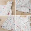 imageIDOPIP Flower Girls Sequin Butterfly Dot Tutu Dress for Kids Baby First Communion Wedding Princess Birthday Party DressesWhite Butterfly  Kids Dress