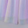 imageIDOPIP Sequin Flower Girl Lace Dress for Kids Wedding Pageant Party Formal Long Gown Princess First Communion Tulle DressesPurple Gradient