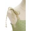 imageIDOPIP Smocked Flower Girl Dress for Wedding Toddler Kids Party Birthday Princess Dresses Pageant Sleeveless Tie Bowknot GownGreen