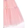 imageIDOPIP Toddler Baby Girls Butterfly Tutu Dress Ruffle Tulle Kids Princess Flower Girl Wedding Pageant Birthday Party DressesPink