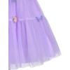 imageIDOPIP Toddler Baby Girls Butterfly Tutu Dress Ruffle Tulle Kids Princess Flower Girl Wedding Pageant Birthday Party DressesPurple