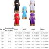imageMetallic Gold Cross Praise Dance Dress for Girls Kids Long Sleeve Bandage Color Block Liturgical Lyrical Worship Dancewear Loose Fit Full Length Ruffle Tunic Circle Skirt Ballet Costume White 78Y
