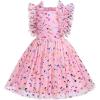 Pink Butterfly - Kids Dress