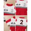imageIDOPIP Baby Boys 1st 2nd Birthday Outfit Race Car Driver Romper Girls Boy Racer Jumpsuit Racing Suit Toddler Dress up CostumeRed 2nd