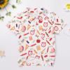 imageIDOPIP Back to School Shirts for Boys First Day of School TShirt Toddler Kids Short Sleeve Print Summer Casual Tops ClothesWhite  Pencil