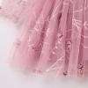 imageIDOPIP Toddler Baby Girls Dresses Long Puff Sleeve Pageant Mesh Tutu Dress Infant Wedding Baptism Photo Shoot Tulle DressDusty Pink Butterfly