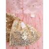 imageIDOPIP Toddler Girls Sparkly Dresses Sequin Bowknot Pageant Birthday Party Dress Glitter Mesh Long Sleeve Fall Dress ClothesPink