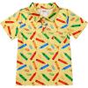 imageIDOPIP Back to School Shirts for Boys First Day of School TShirt Toddler Kids Short Sleeve Print Summer Casual Tops ClothesYellow  Pencil