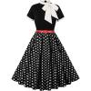 Black-polka Dot