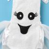 imageIDOPIP Baby Girls 1st Halloween Outfit Pumpkin Ghost Romper Sequin Backless Tulle Bodysuit Dress with Socks  Tights Costume