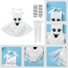 imageIDOPIP Baby Girls 1st Halloween Outfit Pumpkin Ghost Romper Sequin Backless Tulle Bodysuit Dress with Socks  Tights Costume