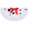 imageIDOPIP Ladybug Dalmatian Birthday Outfit for Baby Girls Romper Polka Dot Tutu Skirt Headband Halloween Fancy Dress up CostumeWhite  Dalmatian Dog