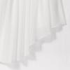 imageIDOPIP Praise Dance Overlay for Girls Metallic Sequin Praise Dance Dress Asymmetrical Worship Tunic Liturgical Dancewear 310White