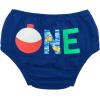 imageBaby Boys First 1st Birthday Cake Smash Outfit One Bloomers Diaper Cover PP Pants Yback Suspenders Bow Tie Hat 4PCS Clothes Set Party Costume Photo Props Royal Blue  One 1218 Months