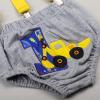 imageIDOPIP Baby Boys 1st Birthday Cake Smash Outfit Bowtie Romper Suspenders Shorts Pants Formal Suit Clothes for Photo ShootGray Excavator