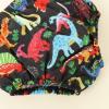 imageIDOPIP Baby Boys 1st Birthday Cake Smash Outfit Bowtie Romper Suspenders Shorts Pants Formal Suit Clothes for Photo ShootWhite Dinosaur