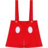 imageIDOPIP Baby Boys Halloween Christmas Costume Gentleman Bowtie Romper Suspenders Shorts Ears Headband Birthday Outfit SetRed  White Dot  4pcs