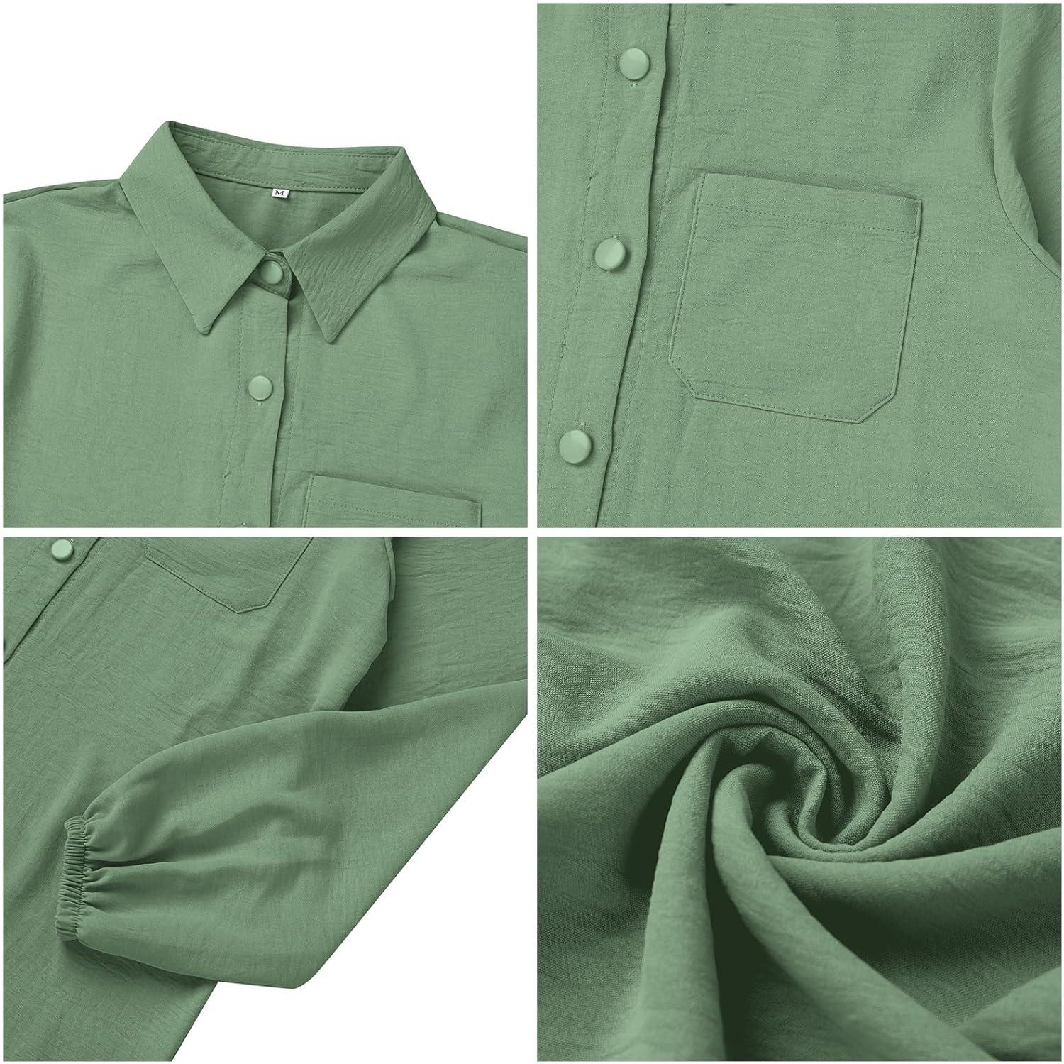 imageIDOPIP Abaya Dress for Women Muslim Set Long Sleeve Chiffon Islamic Dress Shirt with Pants 2PCS Dubai Prayer Casual ClothesGreen