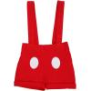 imageBaby Boys 1st Birthday Party Cake Smash Outfit Bowtie Romper Suspenders Shorts Pants Mouse Ear Headband 4PCS Clothes Set for Photo Prop Fancy Dress up Costume Black 1st Birthday  Dot 1218 Months