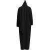 imageIDOPIP Abaya for Women Muslim Dress One Piece Long Sleeve Islamic Prayer Dress with Hooded Hijab Jilbab Loose Maxi Kaftan Dubai Robe Full Length Cover Gown Middle East Modest Prayer Clothes Black No1