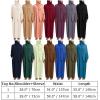 imageIDOPIP Abaya for Women Muslim Dress One Piece Long Sleeve Islamic Prayer Dress with Hooded Hijab Jilbab Loose Maxi Kaftan Dubai Robe Full Length Cover Gown Middle East Modest Prayer Clothes Black No1