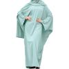 imageIDOPIP Abayas for Women Muslim Dress with Hijab OnePiece Long Sleeve Islamic Prayer Dress with Khimar Jilbab Kaftan ClothesGreen 1pc Dress Only