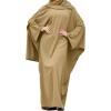 imageIDOPIP Abayas for Women Muslim Dress with Hijab OnePiece Long Sleeve Islamic Prayer Dress with Khimar Jilbab Kaftan ClothesKhaki 1pc Dress Only